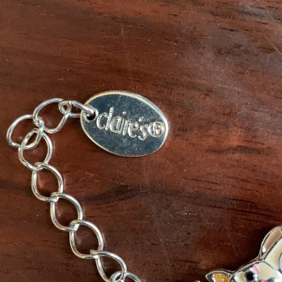 Claire's silver tone winter theme charm bracelet - Picture 2 of 6